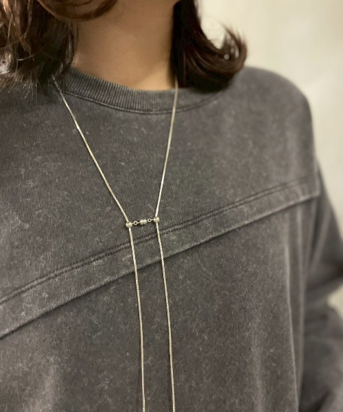 MAISON D' PULSE（メゾンドパルス）の「MAISON D’ PULSE( メゾンドパルス ）別注4WAYネックレス（ネックレス・レディース・シルバー・F）」の14枚目の写真