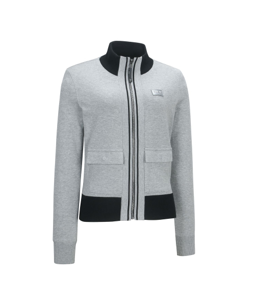 ANEW GOLF(アニューゴルフ)の「W WIND BLOCK ZIP-UP CARDIGAN_MG(カーディガン/ボレロ・レディース・その他・LARGE/X-SMALL/SMALL/MEDIUM)」の4枚目の写真