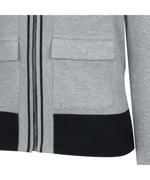 ANEW GOLF(アニューゴルフ)の「W WIND BLOCK ZIP-UP CARDIGAN_MG(カーディガン/ボレロ・レディース・その他・LARGE/X-SMALL/SMALL/MEDIUM)」の8枚目の写真