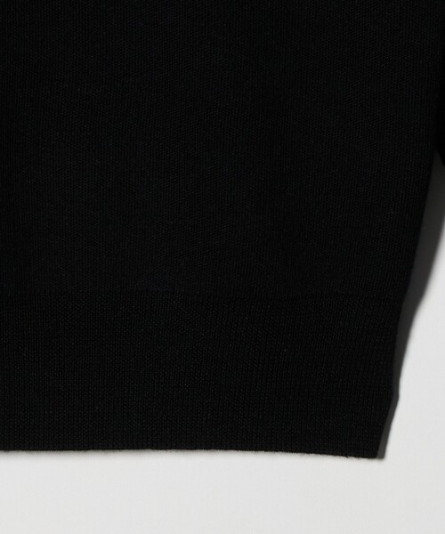 UNITED ARROWS(ユナイテッドアローズ)の「フリル ビジュー ニット(ニット/セーター・レディース・ブラック/オフホワイト・FREE)」の14枚目の写真