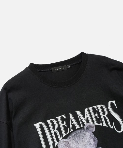 VASTIC(バスティック)の「ドリーマーズベア ロングスリーブ_ブラック(Tシャツ/カットソー・メンズ・その他・MEDIUM/LARGE)」の4枚目の写真