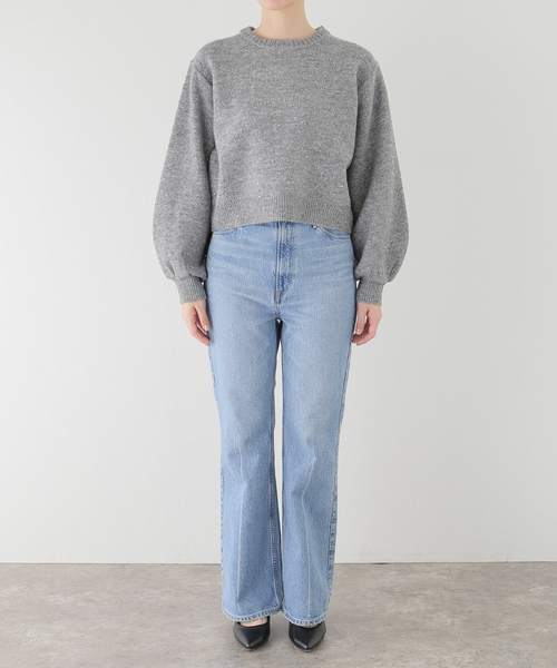 新色有り / 追加》スパンコールショート丈ニット（ニット/セーター