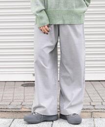 EKAL | ウールライクイージーワイドトラウザー(その他パンツ)