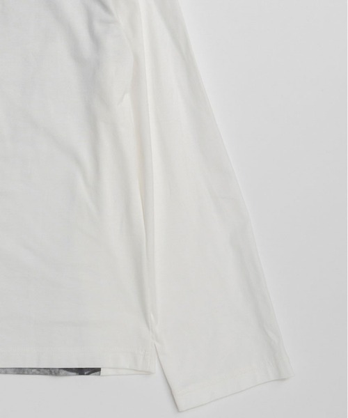 PRANK PROJECT（プランクプロジェクト）の「チュールビスチェプリントロンTEE / Tulle Bustier Print Long Tee（Tシャツ/カットソー・レディース・ホワイト・FREE）」の14枚目の写真