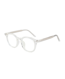 VHANEL（バネル）の「Blue Light Blocking Square Horn-Rimmed Glasses, Transparent VN8001CO 024（メガネ）」