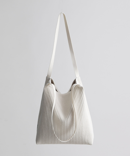 GREEN STUFF（グリーンスタッフ）の「boxy bag 53 - corduroy canvas ivory（トートバッグ・レディース・その他・FREE）」の13枚目の写真