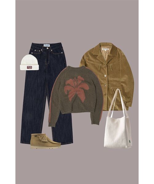 GREEN STUFF（グリーンスタッフ）の「boxy bag 53 - corduroy canvas ivory（トートバッグ・レディース・その他・FREE）」の17枚目の写真
