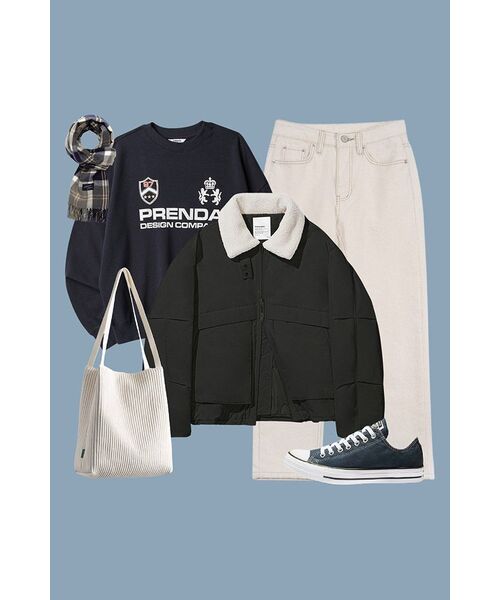 GREEN STUFF（グリーンスタッフ）の「boxy bag 53 - corduroy canvas ivory（トートバッグ・レディース・その他・FREE）」の11枚目の写真