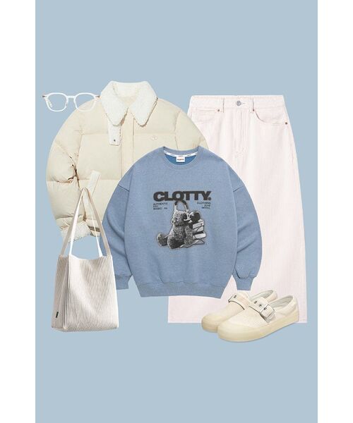 GREEN STUFF（グリーンスタッフ）の「boxy bag 53 - corduroy canvas ivory（トートバッグ・レディース・その他・FREE）」の9枚目の写真