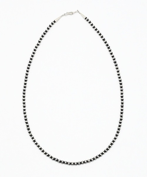 ERICKA NICOLAS BEGAY（エリッカ ニコラス ビゲイ）の「【ERICKA NICOLAS BEGAY】 NAVAJO PEARL NECKLACE / 5-60（ネックレス・メンズ・シルバー系2・60）」の3枚目の写真