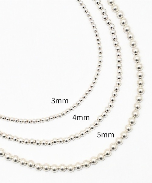 ERICKA NICOLAS BEGAY（エリッカ ニコラス ビゲイ）の「【ERICKA NICOLAS BEGAY】 NAVAJO PEARL NECKLACE / 5-60（ネックレス・メンズ・シルバー系2・60）」の7枚目の写真