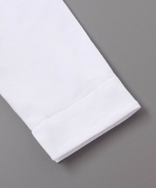 BeBe（ベベ）の「リップルポンチノーカラージャケット(110~130cm)（ノーカラージャケット・キッズ・ホワイト/ネイビー・130cm/120cm/110cm）」の13枚目の写真