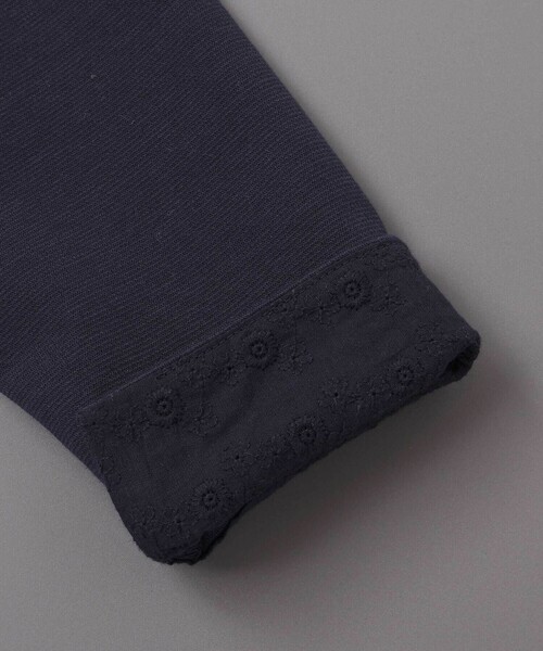 BeBe（ベベ）の「リップルポンチノーカラージャケット(110~130cm)（ノーカラージャケット・キッズ・ホワイト/ネイビー・130cm/120cm/110cm）」の19枚目の写真