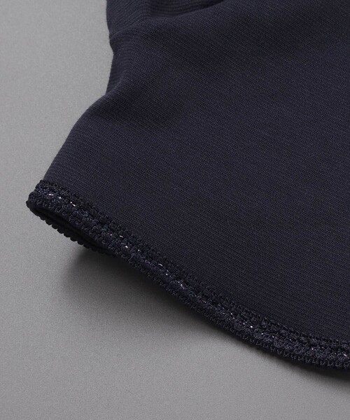 BeBe（ベベ）の「リップルポンチノーカラージャケット(110~130cm)（ノーカラージャケット・キッズ・ホワイト/ネイビー・130cm/120cm/110cm）」の21枚目の写真