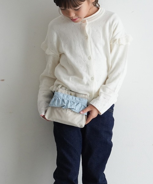 PUPPAPUPO(プッパプーポ)の「【撥水】 ランドセルの上から背負える ナップサック(バックパック/リュック・キッズ・ブルー/ライトブルー/チャコール/コーラルピンク/ピンク/ライトカーキ・FREE)」の9枚目の写真