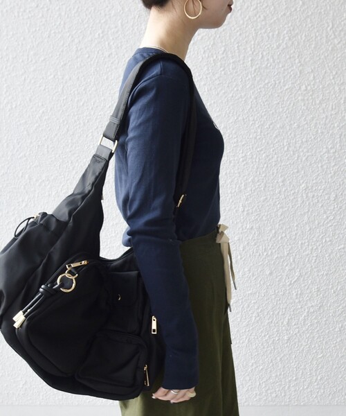 PETIT BATEAU（プチバトー）の「【SHIPS any別注】PETIT BATEAU: プリント ロン TEE（Tシャツ/カットソー・レディース・ホワイト/ネイビー・ONE SIZE）」の16枚目の写真