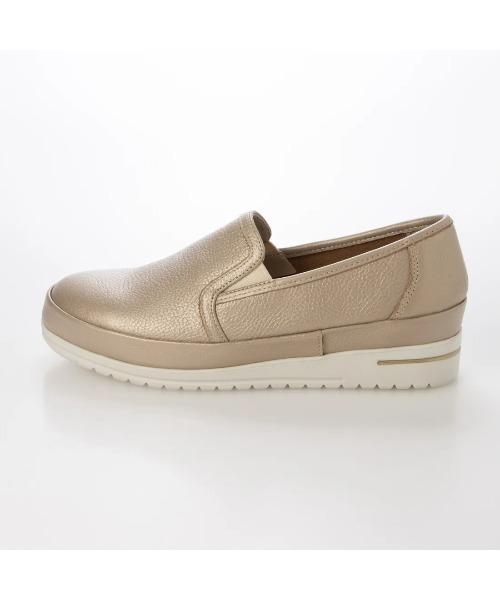 ing(イング)の「【WEB限定】【サスティナブル】厚底スリッポンスニーカー(スリッポン・レディース・ゴールド/ホワイト/ブラック・24cm/23.5cm/23cm/22.5cm/24.5cm)」の10枚目の写真