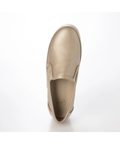 ing(イング)の「【WEB限定】【サスティナブル】厚底スリッポンスニーカー(スリッポン・レディース・ゴールド/ホワイト/ブラック・24cm/23.5cm/23cm/22.5cm/24.5cm)」の12枚目の写真