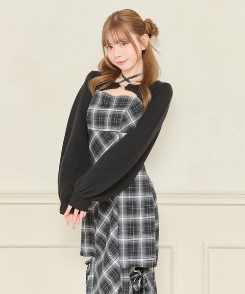 ショートニットボレロ（カーディガン/ボレロ）｜apres jour（アプレ