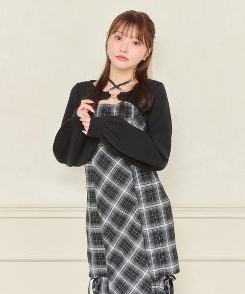 ショートニットボレロ（カーディガン/ボレロ）｜apres jour（アプレ