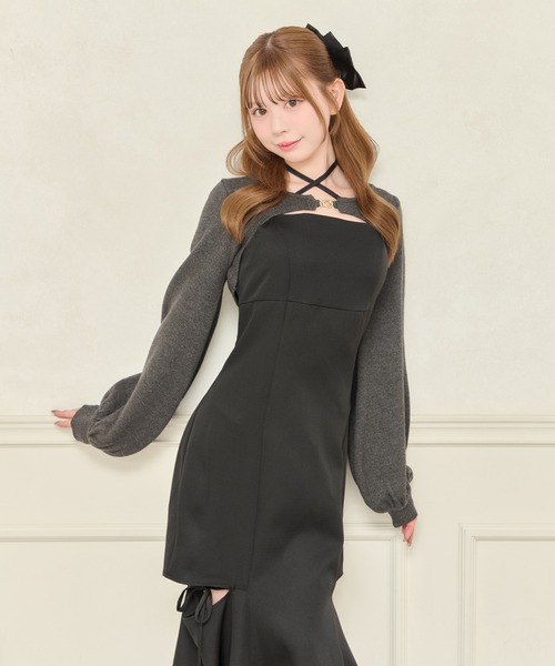 ショートニットボレロ（カーディガン/ボレロ）｜apres jour（アプレ