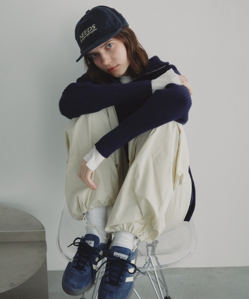 Auntie Rosa Holiday(アンティローザホリデー)の「NEEDSロゴキャップ(キャップ・レディース・ブラック/ライトブルー/ネイビー・FREE)」の14枚目の写真