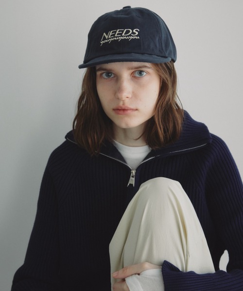 Auntie Rosa Holiday(アンティローザホリデー)の「NEEDSロゴキャップ(キャップ・レディース・ブラック/ライトブルー/ネイビー・FREE)」の10枚目の写真
