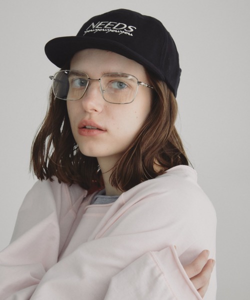 Auntie Rosa Holiday(アンティローザホリデー)の「NEEDSロゴキャップ(キャップ・レディース・ブラック/ライトブルー/ネイビー・FREE)」の5枚目の写真