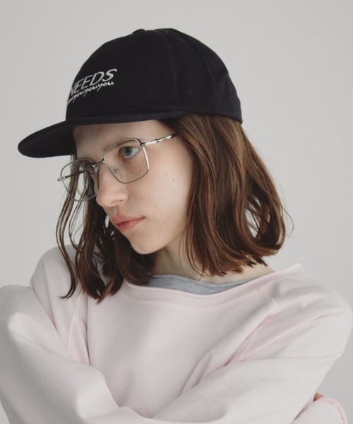 Auntie Rosa Holiday(アンティローザホリデー)の「NEEDSロゴキャップ(キャップ・レディース・ブラック/ライトブルー/ネイビー・FREE)」の7枚目の写真