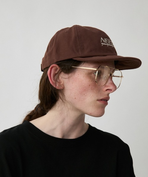 Auntie Rosa Holiday(アンティローザホリデー)の「NEEDSロゴキャップ(キャップ・レディース・ブラック/ライトブルー/ネイビー/ブラウン/グレー・FREE)」の21枚目の写真