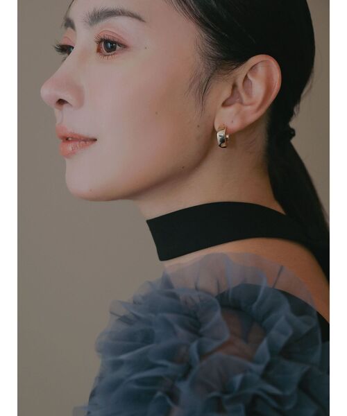 LAGUNAMOON（ラグナムーン）の「【ソンイさんコラボ】LADYチュールショルダーパンツドレス 結婚式 お呼ばれ（ドレス・レディース・ライトグレー/ブラック・MEDIUM/SMALL）」の18枚目の写真