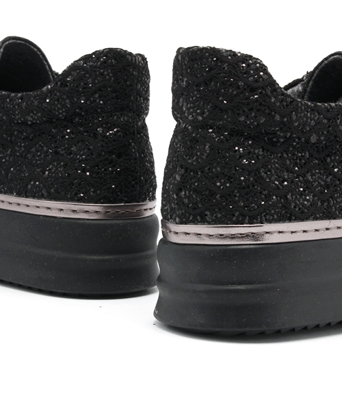 cava cava（サヴァサヴァ）の「◆cava cava（サヴァサヴァ）◆　厚底スニーカー  1550009（スニーカー・レディース・ブラック/ホワイト/ピンク/ガンメタ/ブロンズ/ゴールド/ベージュ・S/L/M/LL）」の14枚目の写真