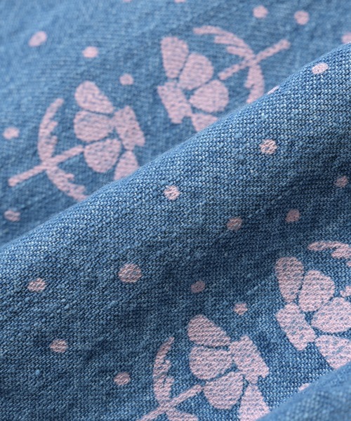 MARKEY'S(マーキーズ)の「デニムフリルキュロットパンツ(デニムパンツ・キッズ・ネイビー/ライトブルー・140/130/150/120/110/100/90/80)」の14枚目の写真