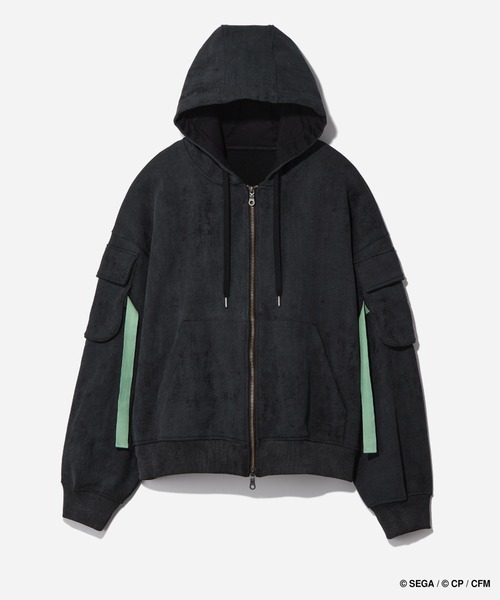 プロジェクトセカイ×HARE ダブルポケットコードZIPパーカー（パーカー