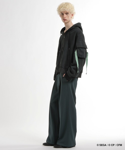 HARE(ハレ)の「プロジェクトセカイ×HARE ダブルポケットコードZIPパーカー(パーカー・レディース・オレンジ系その他/ピンク系その他/レッド系その他/グリーン系その他/グリーン系その他2/ブルー系その他・SMALL/MEDIUM)」の18枚目の写真