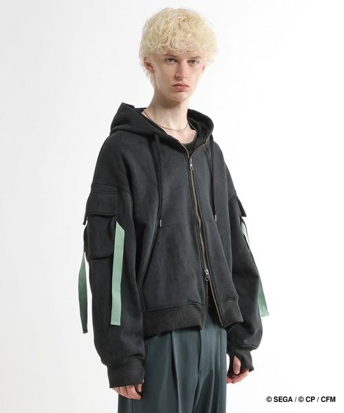 HARE(ハレ)の「プロジェクトセカイ×HARE ダブルポケットコードZIPパーカー(パーカー・レディース・オレンジ系その他/ピンク系その他/レッド系その他/グリーン系その他/グリーン系その他2/ブルー系その他・SMALL/MEDIUM)」の20枚目の写真