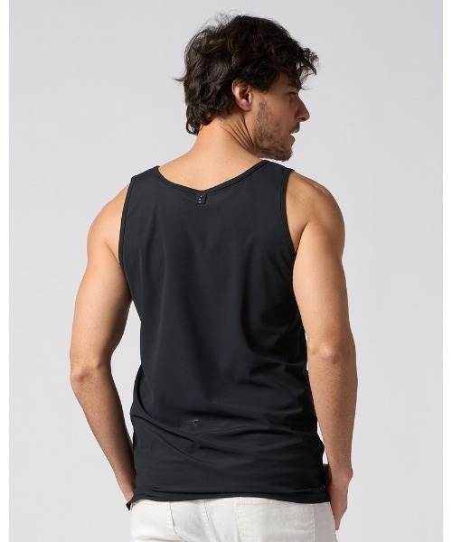 wjk(ダヴルジェイケイ)の「cool tank top(タンクトップ・メンズ・チャコールグレー/ブラック/ホワイト・SMALL/MEDIUM/LARGE/X-LARGE)」の7枚目の写真
