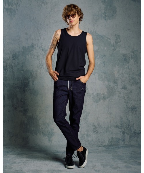 wjk(ダヴルジェイケイ)の「cool tank top(タンクトップ・メンズ・チャコールグレー/ブラック/ホワイト・SMALL/MEDIUM/LARGE/X-LARGE)」の10枚目の写真