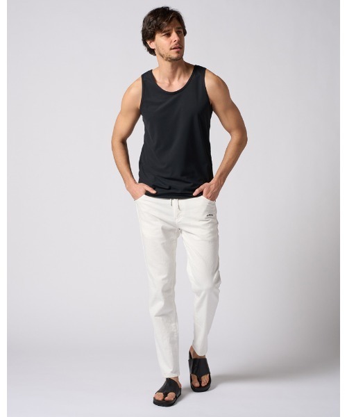 wjk(ダヴルジェイケイ)の「cool tank top(タンクトップ・メンズ・チャコールグレー/ブラック/ホワイト・SMALL/MEDIUM/LARGE/X-LARGE)」の13枚目の写真