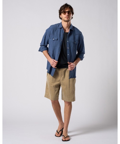 wjk(ダヴルジェイケイ)の「cool tank top(タンクトップ・メンズ・チャコールグレー/ブラック/ホワイト・SMALL/MEDIUM/LARGE/X-LARGE)」の17枚目の写真