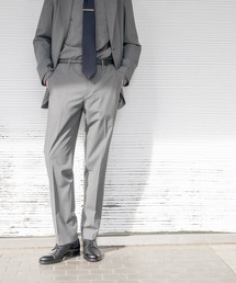 【DELEGANT】テーパード スラックス