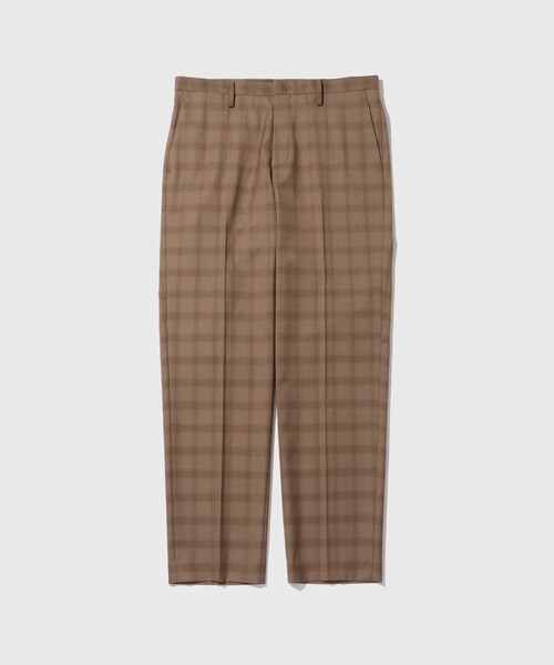 ADAM ET ROPE'(アダムエロペ)の「【DELEGANT】テーパード スラックス(スラックス・メンズ・チャコールグレー/ブラウン系その他2/ブラック・L/M/S)」の13枚目の写真
