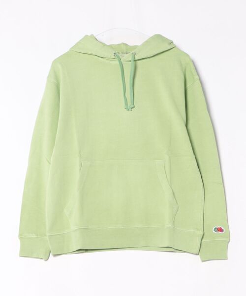 FRUIT OF THE LOOM(フルーツオブザルーム)の「【ST】【FRUIT OF THE LOOM】 製品染めプルオーバーパーカー(パーカー・レディース・レッド/イエロー/パープル/ミント/グリーン・X-LARGE/LARGE/MEDIUM/SMALL)」の3枚目の写真