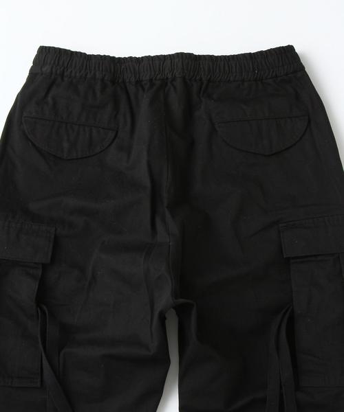 MONKEY TIME(モンキータイム)の「<monkey time> ∴ヘリンボーン カーゴ ドロップ ジョガーパンツ◆(カーゴパンツ・メンズ・ブラック/オリーブ・MEDIUM/SMALL/X-LARGE/LARGE)」の6枚目の写真