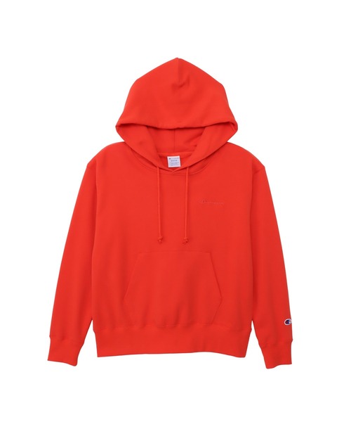 Champion(チャンピオン)の「【Champion/チャンピオン】レディース フーデッドスウェットシャツ(パーカー・レディース・レッド系その他3/ネイビー/オリーブ/ブラック/アッシュグレー/オフホワイト・X-LARGE/LARGE/MEDIUM/SMALL)」の6枚目の写真