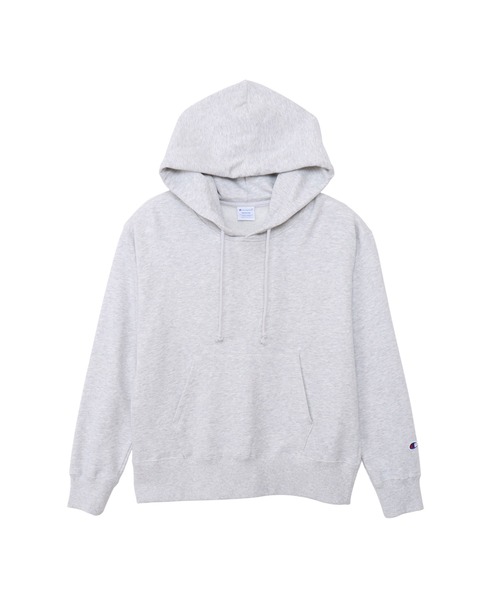 Champion(チャンピオン)の「【Champion/チャンピオン】レディース フーデッドスウェットシャツ(パーカー・レディース・レッド系その他3/ネイビー/オリーブ/ブラック/アッシュグレー/オフホワイト・X-LARGE/LARGE/MEDIUM/SMALL)」の1枚目の写真