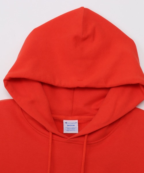 Champion(チャンピオン)の「【Champion/チャンピオン】レディース フーデッドスウェットシャツ(パーカー・レディース・レッド系その他3/ネイビー/オリーブ/ブラック/アッシュグレー/オフホワイト・X-LARGE/LARGE/MEDIUM/SMALL)」の14枚目の写真