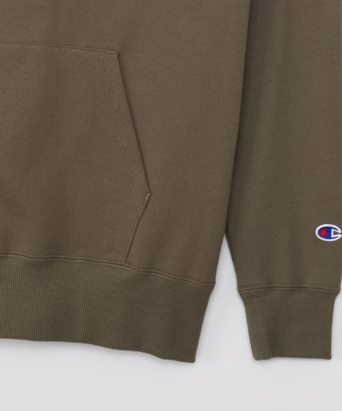Champion(チャンピオン)の「【Champion/チャンピオン】レディース フーデッドスウェットシャツ(パーカー・レディース・レッド系その他3/ネイビー/オリーブ/ブラック/アッシュグレー/オフホワイト・X-LARGE/LARGE/MEDIUM/SMALL)」の20枚目の写真