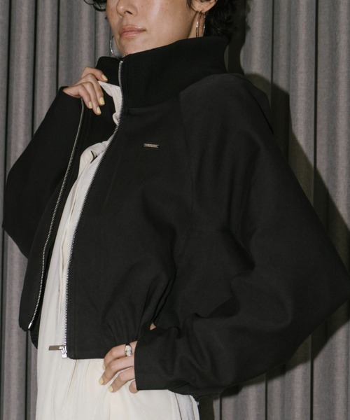 High Neck Balloon Blouson / ハイネックバルーンブルゾン（ブルゾン