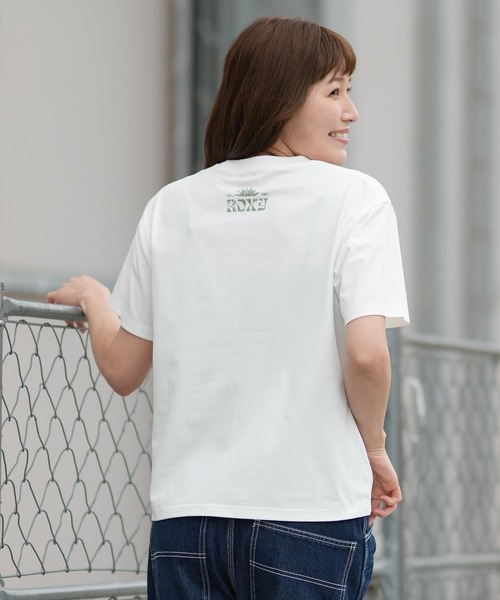 ROXY(ロキシー)の「【ムラサキスポーツ限定】ROXY/ロキシー 半袖 Tシャツ フロントプリント RST261645M(Tシャツ/カットソー・レディース・ホワイト×ライム/グリーン/ホワイト×ピンク/ホワイト×ブルー・L/M)」の15枚目の写真